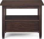 SIMPLIHOME Warm Shaker Solid Wood 14 inch Wide Transitional-Style Narrow Sides - Image 4