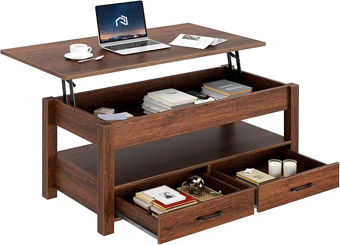 Rolanstar Coffee Table, Lift Top Coffee Table by Rolanstar