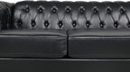 LEVNARY Chesterfield Sofa, Classic Tufted Upholstered Leather Couch, Modern 3 - Image 5
