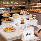 6 Pcs Buffet Risers, Display Stand Shelf - Image 3