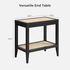 SICOTAS Rattan Nightstands Set of 2 - Image 2
