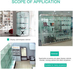 2Pcs Glass Cabinet Lock with Keys, Display Case Lock - Image 4