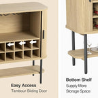 FiveWillowise Coffee Bar Cabinet - Image 6