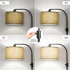 Nintiue Upgraded Modern Arc Dimmable Tall Standing Floor Lamp - Image 3