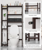 Homde Over The Toilet Storage - Image 5