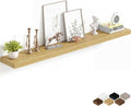Fun Memories 55Inch Long Floating Shelves, 8 Inch Deep Shelves by FunMemories