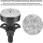 Anwenk 8Pack Leveling Feet Adjustable Furniture Levelers Table Leg Levelers - Image 5