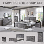 Aitjunz Farmhouse King Size Bed Frame - Image 6