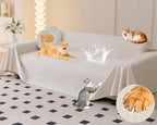 Loiion Velvet Sofa Cover, Ultra Soft Waterproof Non-Slip Couch Cover by Loiion