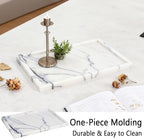 Real Luxurious Vanity Tray Natural Genuine Marble Storage Tray - Image 2
