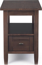 SIMPLIHOME Warm Shaker End Table - Image 5