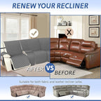 Arfntevss Recliner Sectional Couch Covers 1OO% Waterproof L Shape Sofa Cover - Image 5