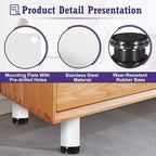 14 Inch Metal Furniture Legs - Image 3