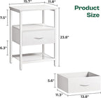 Huuger Nightstand Set of 2, Night Stand - Image 7