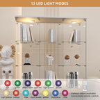 Beauty4U Glass Display Cabinet - Image 5