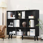 YAHARBO 10 Cube Large Bookshelf, 3 Tier Bookcase - Image 2