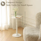 Fultyle Round Side Table, Small Drink Table - Image 4