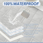 Arfntevss Recliner Sectional Couch Covers Waterproof L Shape Sofa Cover - Image 3