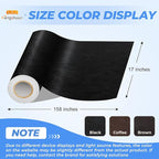 Leather Repair Patches, 17X158 Inch Self-Adhesive Leather Repair Tape, Stretch - Image 2