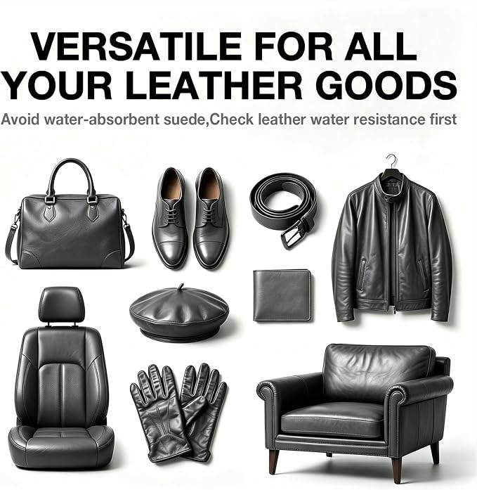 Dark Gray Leather Repair Kit, Leather Recoloring Balm – Restore & Repair Faded - Image 4