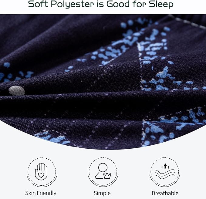 MAXYOYO Black Moon and Star Futon Mattress, Japanese Floor Mattress Quilted - Image 8