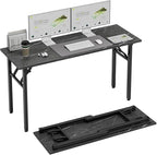 TEMI Small Computer Desk Folding Table by TEMI