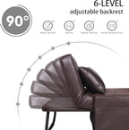 BIGSYY Sofa Bed, PU Imitation - Image 4