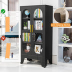 PAOFIN 47" H Locking Display Cabinet - Image 6
