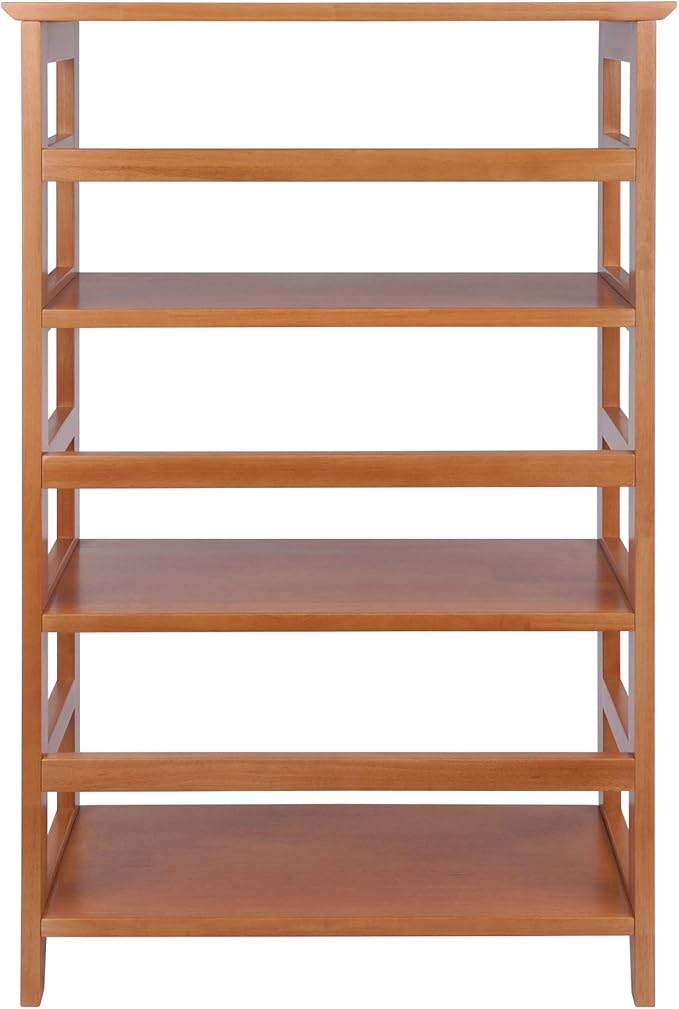Winsome Studio 3-Tier Bookshelf, Classic Display Bookcase, Functional & Stylish - Image 7
