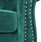 AVZEAR 3 seat Sofa, Velvet Sofa Living Room Sofa Large Sofa Modern Chesterfield - Image 7