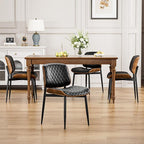 YaFiti Dining Chairs Set of 2, Mid Century Modern Accent Dining Room and - Image 3