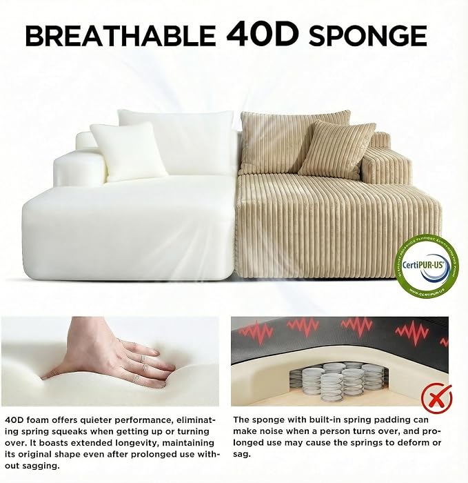 Sytopia Loveseat Chaise Lounge - Image 5