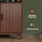 FiveWillowise Fluted Buffet Cabinet - Image 3