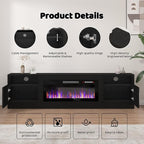 Lemberi Fireplace tv Stand - Image 5