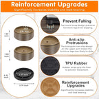 Furniture Risers Bed Risers Heavy Duty 1 inch, 2 inch, 3 inch, 4 inch Round - Image 6