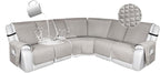 HDCAXKJ 100% Waterproof Reclining Sectional Couch Covers L Shape Recliner Sofa by HDCAXKJ