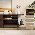 65" Mid Century Modern TV Stand - Image 6
