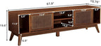 LKTART 68 Inch Mid Century Modern TV Stand - Image 2