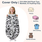Lukeight Camo Stuffed Animals Storage Bean Bag Chair Cover - Image 3