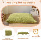MAXYOYO 3 in 1 Kids Bean Bag Chair Bed, Convertible Chair Folds from Bean Bag - Image 9