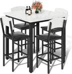 AWQM 5-Piece Dining Table Set, Dining Table Set by AWQM