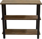 Alaterre Furniture Pomona Living Room 3-Tier Solid Wood Under-Window Bookshelf - Image 10
