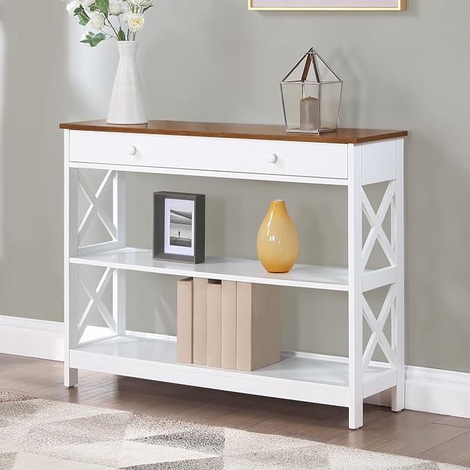 Convenience Concepts Oxford 1-Drawer Console Table 39.5" - Image 2