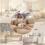 Boneless Sectional Couch, No Assembly Required, 152.7” U Shaped Modular Cloud - Image 8