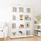 LFT HUIMEI2Y Glass Display Cabinet 12 Shelves - Image 3