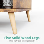 8-Cube Bookshelf 2 Tier Retro Bookcase - Image 6