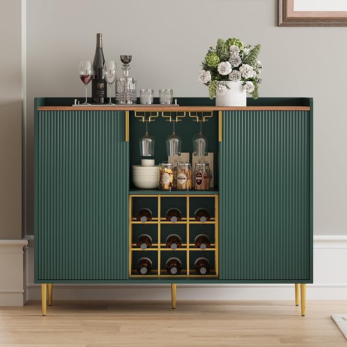 ARTPOWER 48" Wine Bar Cabinet - Image 9