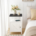 MAHANCRIS Farmhouse Nightstand - Image 4