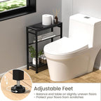 End Table for Small Space, 3-Tier Narrow Side Table - Image 6