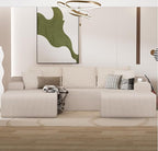 105" Convertible Sectional Couch by Unknown